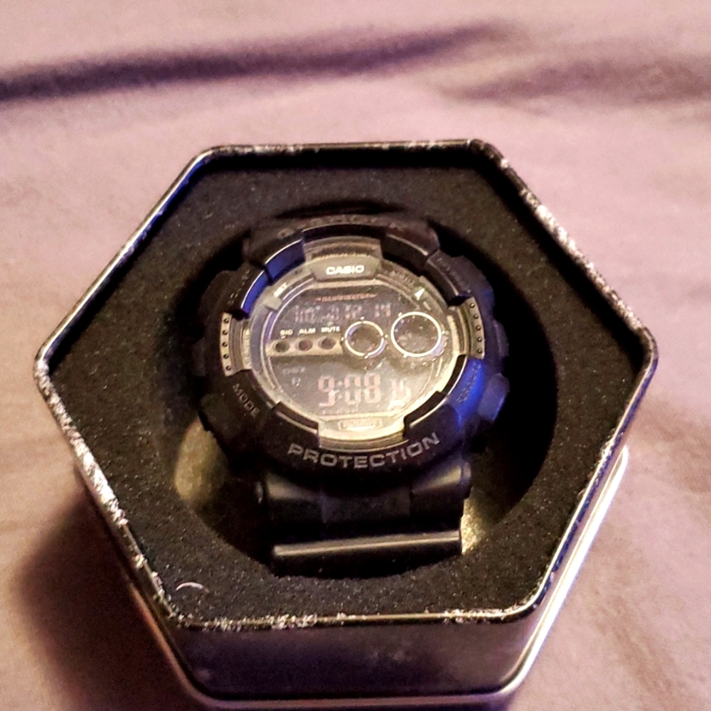 G-shock watch black